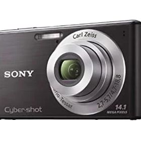 【中古】 ソニー SONY デジタルカメラ Cybershot W530 1410万画素CCD 光学x4 ブラック DSC-W530/B