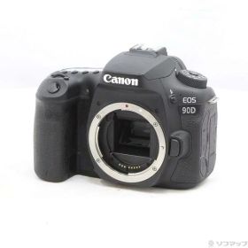 【中古】Canon(キヤノン) EOS 90D ボディ ブラック 【262-ud】