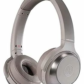 【中古】(非常に良い)オーディオテクニカ ATH-WS330BT KH ヘッドホン bluetooth ワイヤレスヘッドホン 重低音 SOLID BASS 最大70時間再生 カーキ ATH-WS330BT KH