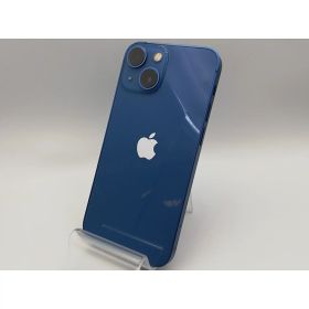 【中古】Apple docomo 【SIMフリー】 iPhone 13 mini 128GB ブルー MLJH3J/A【神保町】保証期間1ヶ月【ランクB】