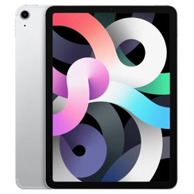 【中古】Aランク【目立った傷や汚れなし】 SIMフリー iPad Air4 256GB WiFi+Cellular シルバー 本体のみ 利用制限-(白ロム) 送料無料