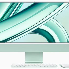 Apple iMac 24インチ Retina 4.5Kディスプレイモデル MQRA3J/A [グリーン] 展示品