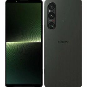 【中古】【安心保証】 Xperia 1 V XQ-DQ44[512GB] SIMフリー カーキグリーン