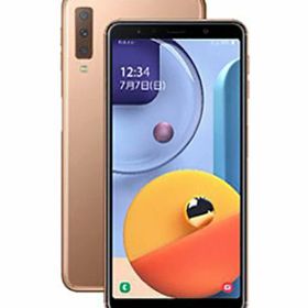 【中古】【安心保証】 Galaxy A7 SM-A750C[64GB] SIMフリー ゴールド
