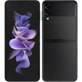 【中古】【安心保証】 Galaxy Z Flip3 5G SCG12[128GB] au ファントムブラック