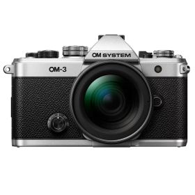 OM SYSTEM オーエムシステム OM-3 12-45mm F4.0 PRO レンズキット シルバー 【お得なセットもあります】