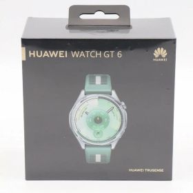 【お買い物マラソン！限定クーポン】【未使用】HUAWEI WATCH GT6 46mm ATM-B19-GR グリーン スマートウォッチ ファーウェイウォッチ 本体