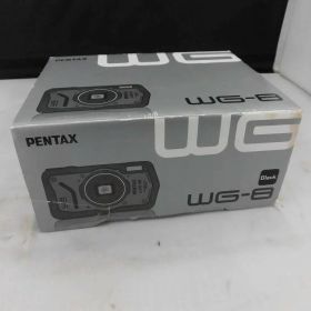 ペンタックス PENTAX デジタルカメラ ブラック WG-8 【中古】