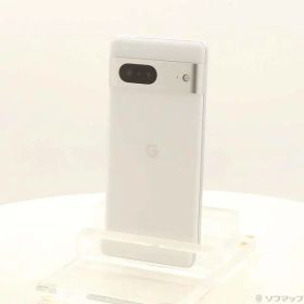 【中古】GOOGLE(グーグル) Google Pixel 7 128GB スノー GA03933 au SIMフリー 〔ネットワーク利用制限▲〕 【258-ud】