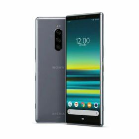 【SIMロック解除済】au Xperia1 SOV40 Gray SONY 当社3ヶ月間保証 中古 イオシス