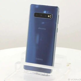 【中古】SAMSUNG(サムスン) GALAXY S10 128GB プリズムブルー SC-03L docomoロック解除SIMフリー 【198-ud】