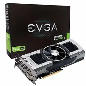 【中古】EVGA GeForce GTX TITAN Z 12GB GAMING, Fastest NVIDIA GPU Graphics Card 12G-P4-3990-KR 並行輸入品