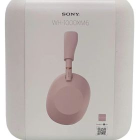 【SONY】【未使用品】ソニー『ワイヤレスノイズキャンセリングステレオヘッドセット / サンドピンク』WH-1000XM6(P) 2026年2月発売 音響機器 1週間保証【中古】