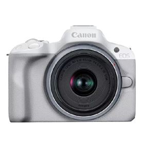 【10年間保証付き】[キヤノン]EOS R50 RF-S18-45 IS STM レンズキット ホワイト
