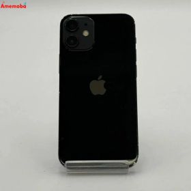 【中古】iPhone12 mini 64GB ブラック MGA03J/A SoftBank版SIMフリー ジ