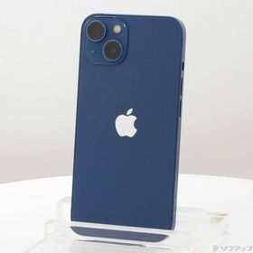 〔中古〕Apple(アップル) iPhone13 512GB ブルー MLNT3J／A SIMフリー〔352-ud〕