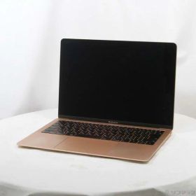 【中古】Apple(アップル) MacBook Air 13.3-inch Late-2018 MREF2J／A Core_i5 1.6GHz 8GB SSD256GB ゴールド 〔10.15 Catalina〕 【262-ud】