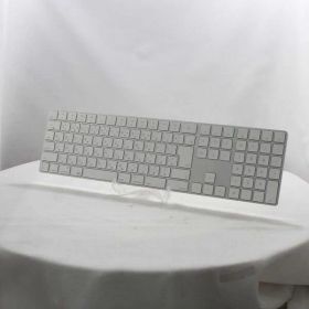 【中古】Apple(アップル) Magic Keyboard (テンキー付き) MQ052J／A シルバー 【377-ud】