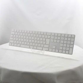 【中古】Apple(アップル) Magic Keyboard (テンキー付き) MQ052J／A シルバー 【377-ud】