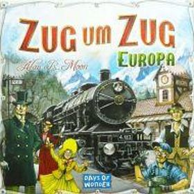 【中古】ボードゲーム チケット・トゥ・ライド： ヨーロッパ ドイツ語版 (Zug um Zug： Europe)