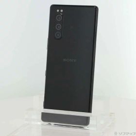 【中古】SONY(ソニー) Xperia 5 128GB ブラック J9260 SIMフリー 【196-ud】