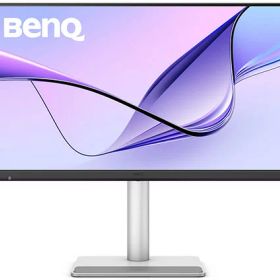 BenQ ベンキュー Mac向け5K27型モニター/Thunderbolt 4 96W給電/USB-C/HDMI/シルバー/スピーカー(3Wx2)/IPS MA270S