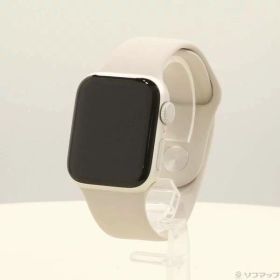 【中古】Apple(アップル) Apple Watch SE 第2世代 GPS 40mm スターライトアルミニウムケース スターライトスポーツバンド 【352-ud】