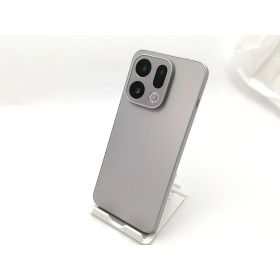【中古】Oppo 国内版 【SIMフリー】 OPPO Find X9 チタニウムグレー 16GB 512GB【ECセンター】保証期間1ヶ月【ランクA】