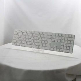 【中古】Apple(アップル) Magic Keyboard (テンキー付き) MQ052J／A シルバー 【198-ud】