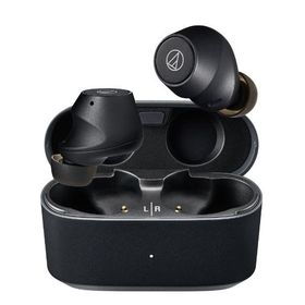 オーディオテクニカ audio-technica 完全ワイヤレスイヤホン マットブラック ATH-CKS30TW+BK ワイヤレス(左右分離) カナル型