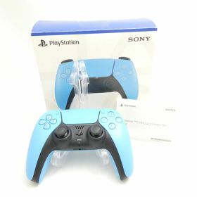 美品 SONY ソニー PS5 DualSense スターライトブルー CFI-ZCT1J 05 ワイヤレスコントローラー プレステ5 ゲーム アクセサリ 周辺機器 HU1823 【中古】