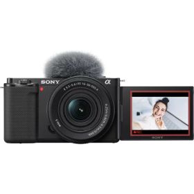 【エントリーで最大2万ポイント当たる｜6/25まで】 SONY｜ソニー VLOGCAM ZV-E10 ミラーレス一眼カメラ ブラック ZV-E10K BQ [ズームレンズ]