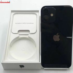 【中古】iPhone12 mini 128GB ブラック MGDJ3J/A AU版SIMフリー 訳あり品