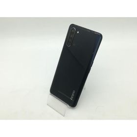 【中古】Oppo 国内版 【SIMフリー】 OPPO Reno3 A ブラック 6GB 128GB CPH2013【OSU301】保証期間１ヶ月【ランクC】