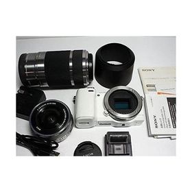 【中古】ソニー SONY α NEX-5Rダブルズームレンズキット ホワイト NEX-5RY/W当店保証30日間 人気モデル 高画質 売れ筋