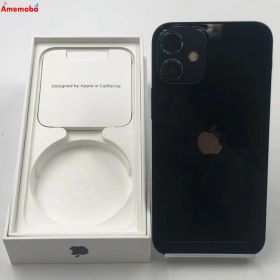 【中古】iPhone12 mini 128GB ブラック MGDJ3J/A docomo版SIMフリー 訳あ