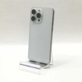 【中古品】Apple(アップル) iPhone 15 Pro Max / 2023 / 256GB / ホワイトチタニウム / 国内版SIMフリー / ランク:C / MU6Q3J/A / A3105 【中古品管理番号:40471】