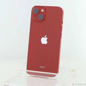 〔中古〕Apple(アップル) iPhone13 128GB プロダクトレッド MLNF3J／A SIMフリー〔269-ud〕