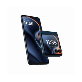 モトローラ(MOTOROLA) motorola razr 60 6.9+3.6型 12GB/512GB ジブラルタルシーネイビー SIMフリースマートフォン PB8E0000JP フリップ 折りたたみ式