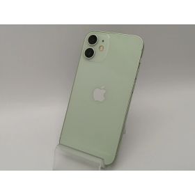 【中古】Apple SoftBank 【SIMロック解除済み】 iPhone 12 mini 64GB グリーン MGAV3J/A【府中ル・シーニュ】保証期間1ヶ月【ランクC】