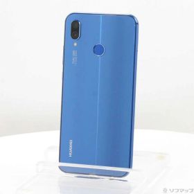 【中古】HUAWEI(ファーウェイ) HUAWEI P20 lite 32GB クラインブルー ANE-LX2J SIMフリー 【262-ud】
