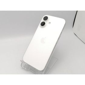 【中古】Apple SoftBank 【SIMフリー】 iPhone 16 128GB ホワイト MYDR3J/A【ECセンター】保証期間１ヶ月【ランクA】