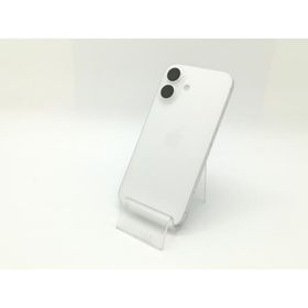【中古】Apple au 【SIMフリー】 iPhone 16 512GB ホワイト MYE33J/A【静岡】保証期間１ヶ月【ランクA】