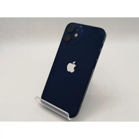 【中古】Apple docomo 【SIMロック解除済み】 iPhone 12 mini 128GB ブルー MGDP3J/A【DS秋葉】保証期間1ヶ月【ランクC】