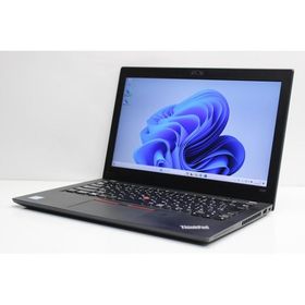 ノートパソコン Windows11 中古 Lenovo ThinkPad X280 第8世代 Core i5 メモリ8GB SSD256GB 軽量 コンパクト カメラ
