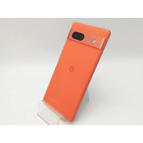 【中古】Google 国内版 【SIMフリー】 Pixel 7a コーラル 8GB 128GB G82U8【アリオ倉敷】保証期間1ヶ月【ランクB】