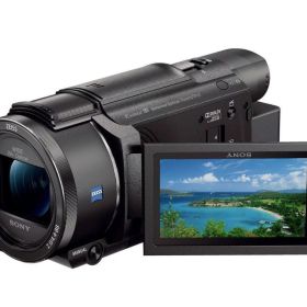 【中古・美品】SONY(ソニー) 4K ビデオカメラ Handycam FDR-AX60 ブラック 内蔵メモリー64GB 光学ズーム20倍 空間光学手ブレ補正 FDR-AX60