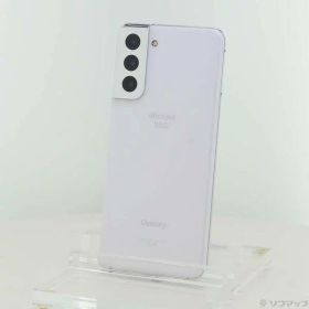 【中古】SAMSUNG(サムスン) Galaxy S21 5G 256GB ファントムホワイト SC-51B docomoロック解除SIMフリー 【352-ud】