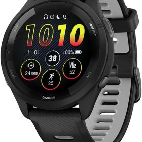 【新品】ガーミン Forerunner 265 010-02810-40 [Black]【送料無料】【即日発送、土、祝日発送】