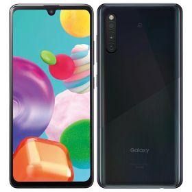 【中古】Galaxy A41 64GB ブラック ホワイト ブルー docomo au SIMフリー SC-41A SCV48